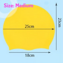 Load image into Gallery viewer, cute curlz swimming cap