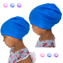Load image into Gallery viewer, cute curlz swimming cap