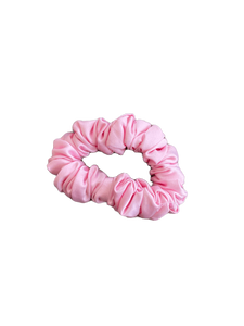 Skinny satin scrunchies