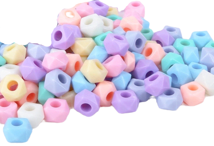 Pastel beads