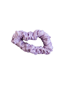 Skinny satin scrunchies