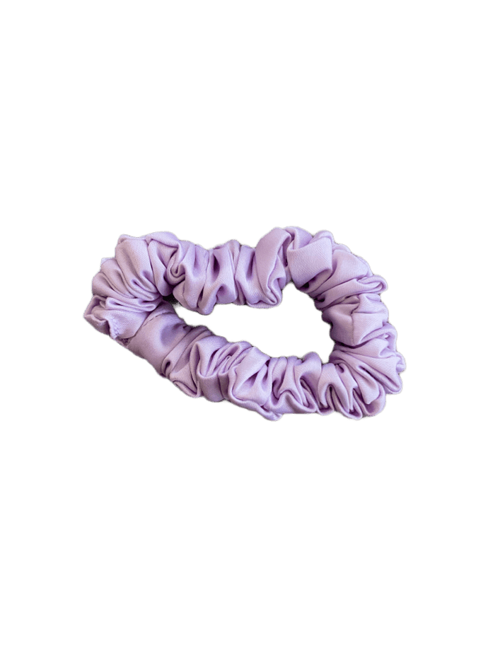 Skinny satin scrunchies