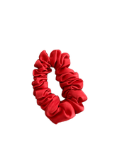 Load image into Gallery viewer, Skinny satin scrunchies
