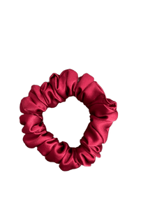 Skinny satin scrunchies
