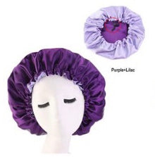 Medium satin bonnet (reversible)