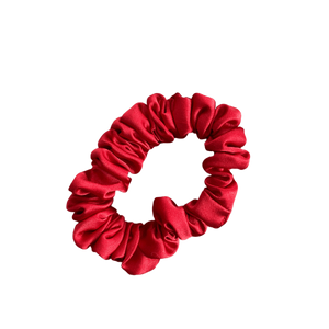 Skinny satin scrunchies