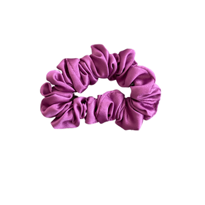 Skinny satin scrunchies