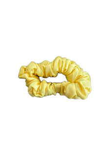 Skinny satin scrunchies