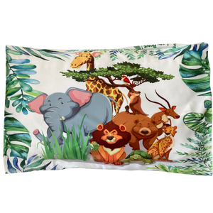 jungle/ affirmation satin pillowcase