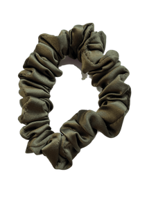 Skinny satin scrunchies