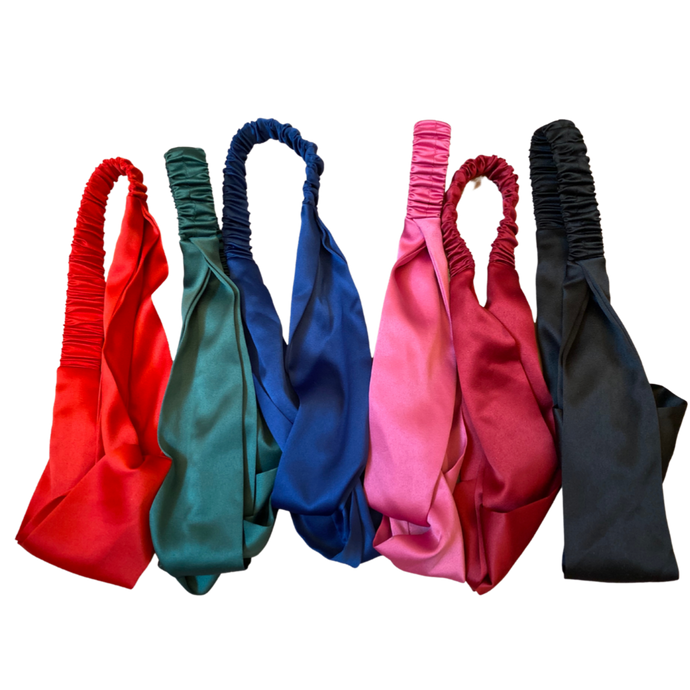 Satin headbands