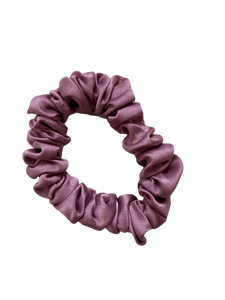 Skinny satin scrunchies