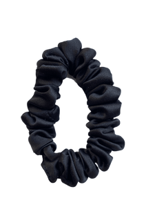 Skinny satin scrunchies